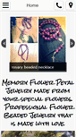 Mobile Screenshot of memoryflowerbeads.com